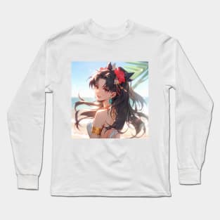 ishtar in beach Long Sleeve T-Shirt